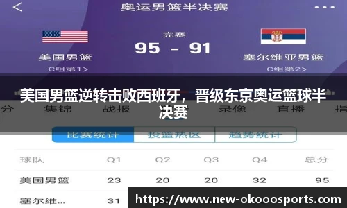 美国男篮逆转击败西班牙，晋级东京奥运篮球半决赛